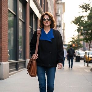 Retro 80s Reporter by Alto Wool Blend Jacket Size 9/10